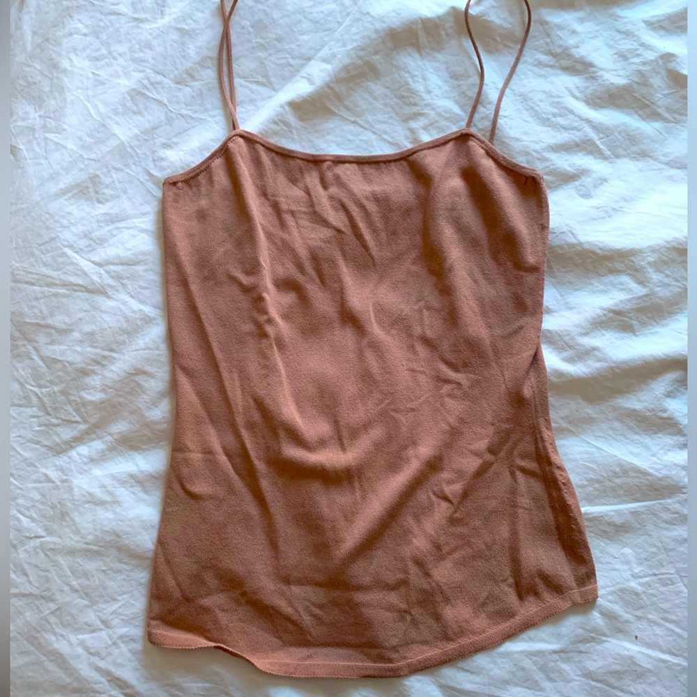Lemaire Tank Top Second Skin - Rosewood
